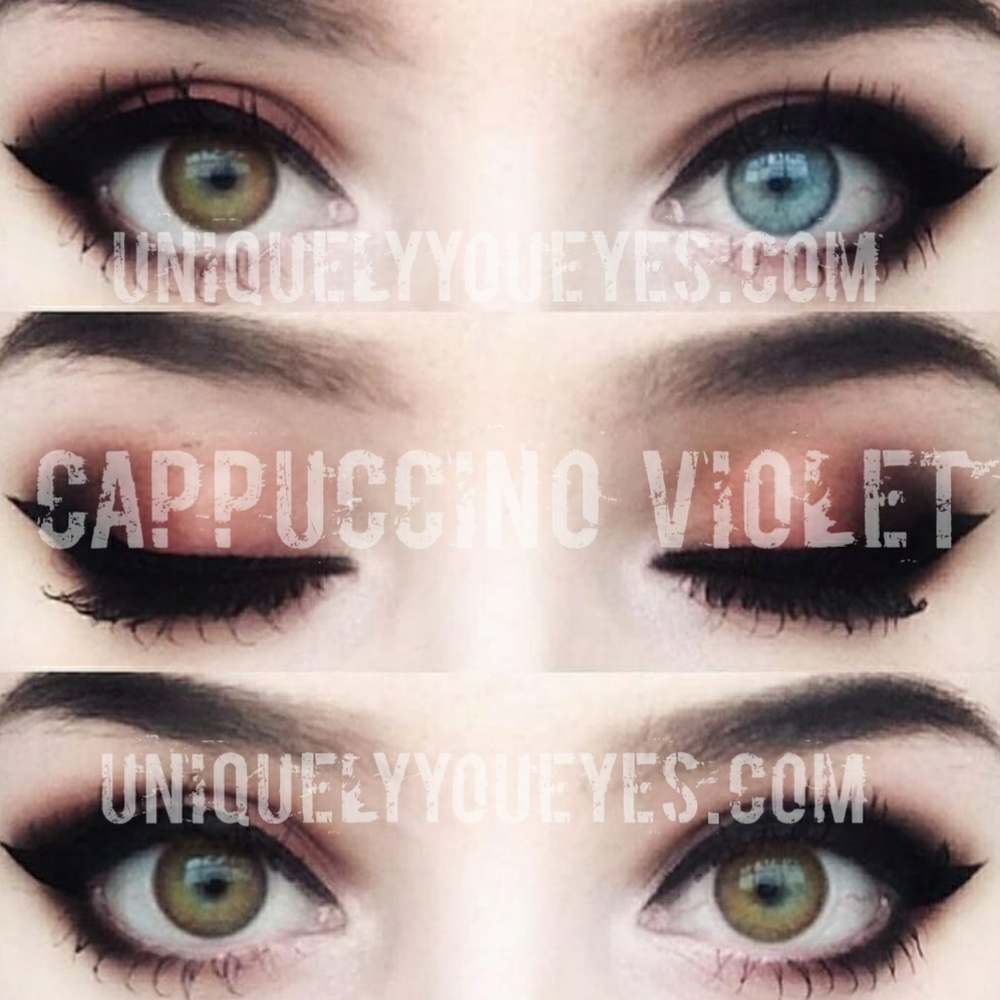 Cappuccino Violet 14.5mm big eyes with case